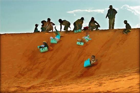 Sandboarding in Mui Ne
