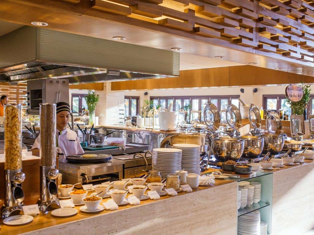breakfast in hotel